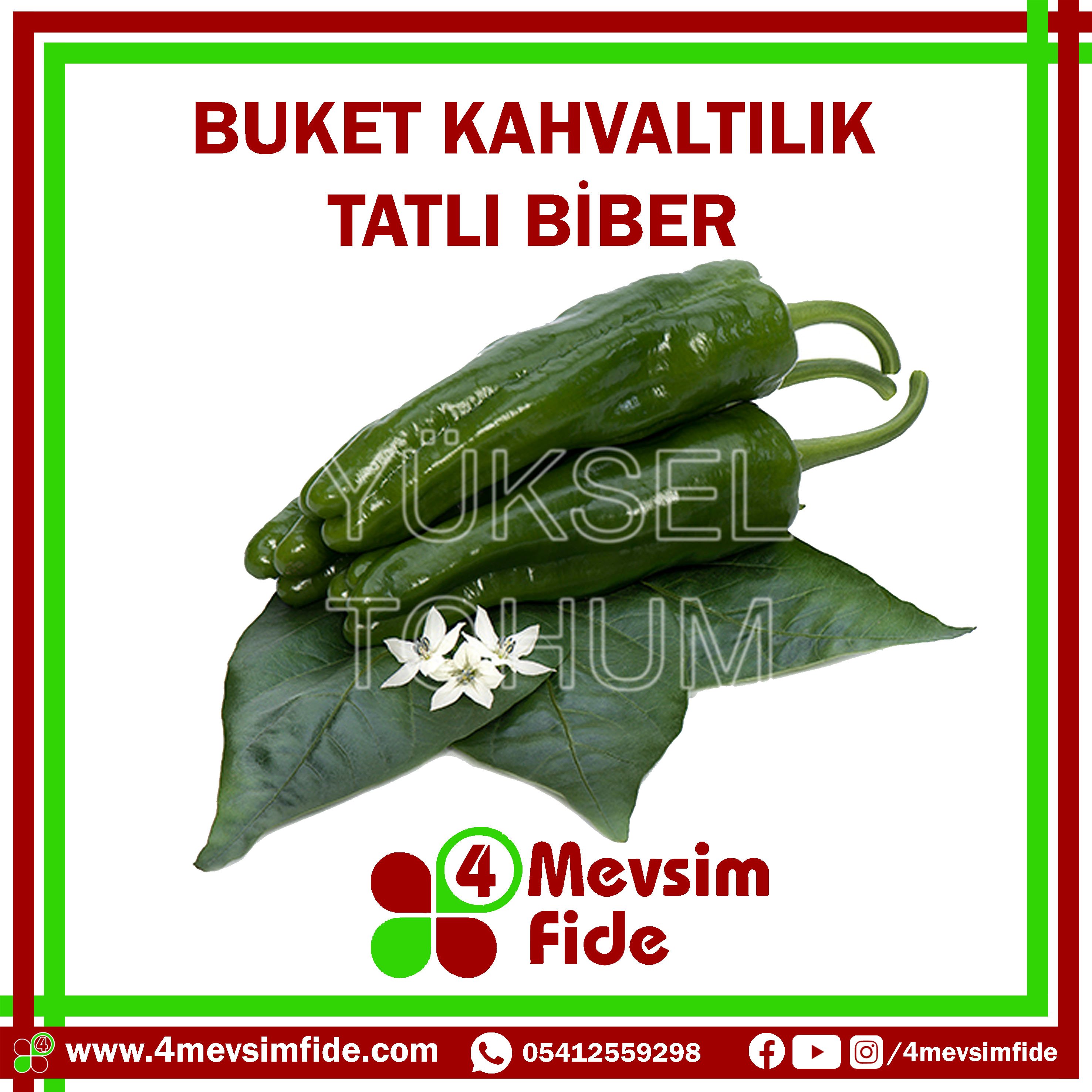 Buket F1 Spesiyal Biber